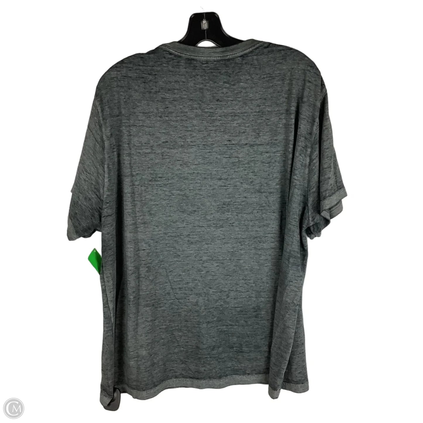 Top Short Sleeve By Lucky Brand In Grey, Size: 2x