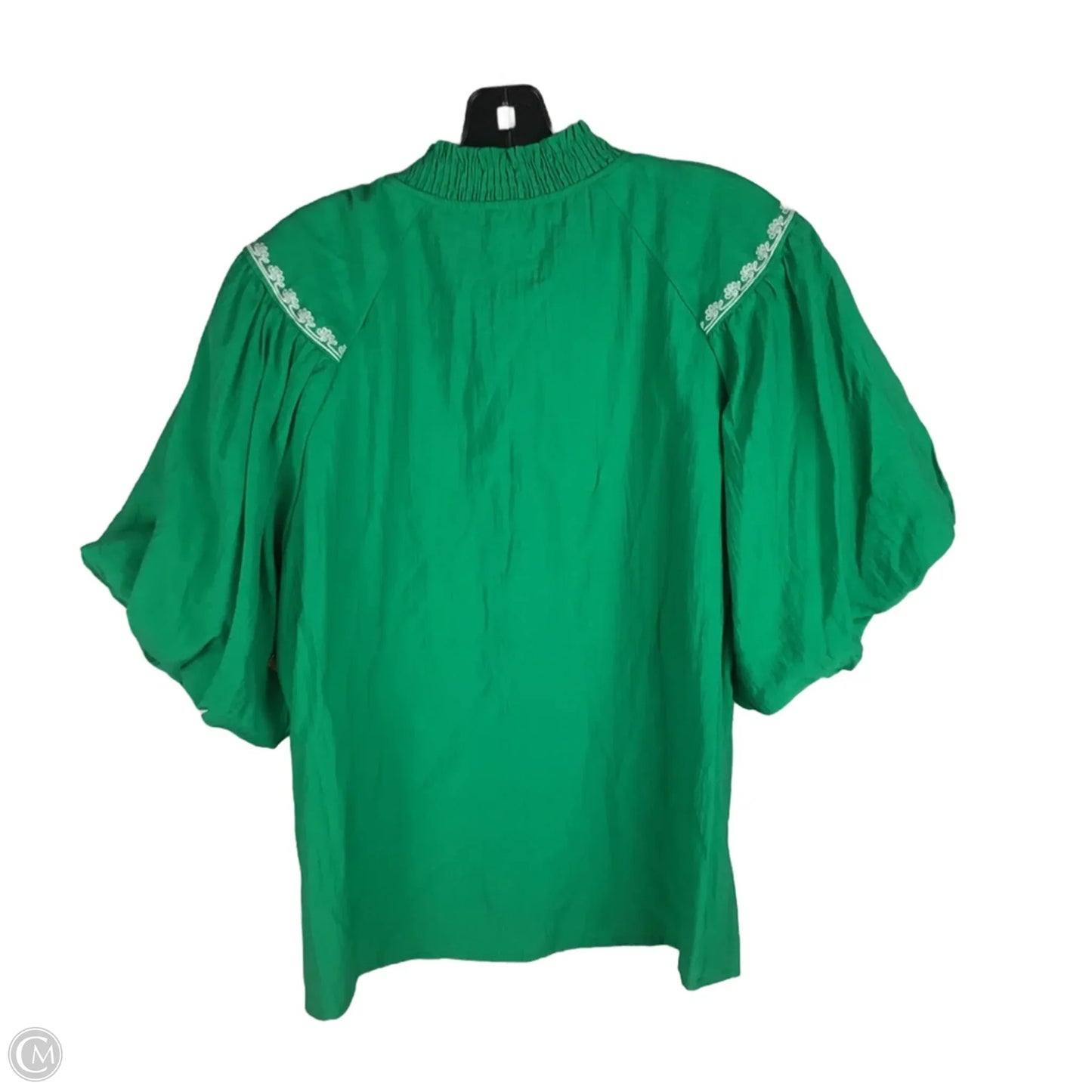 Top Short Sleeve By Umgee In Green, Size: L