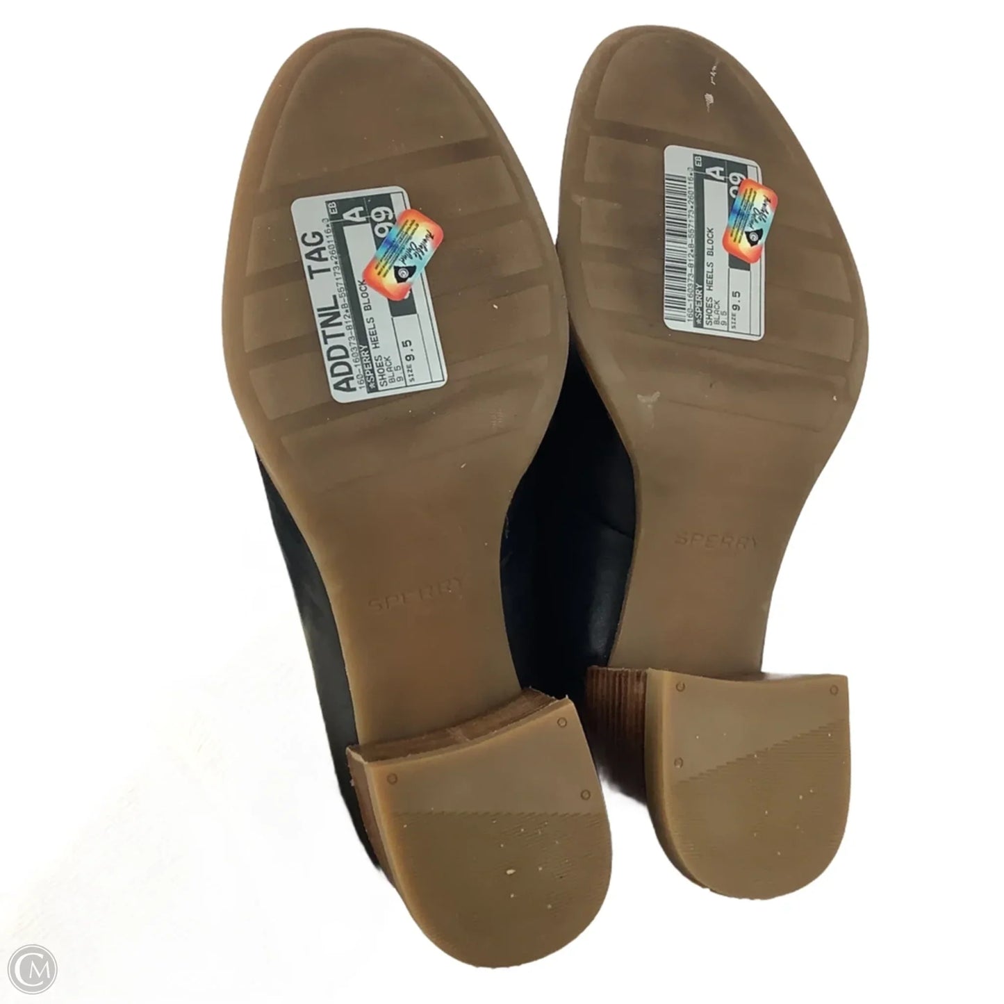 Shoes Heels Block By Sperry In Black, Size: 9.5