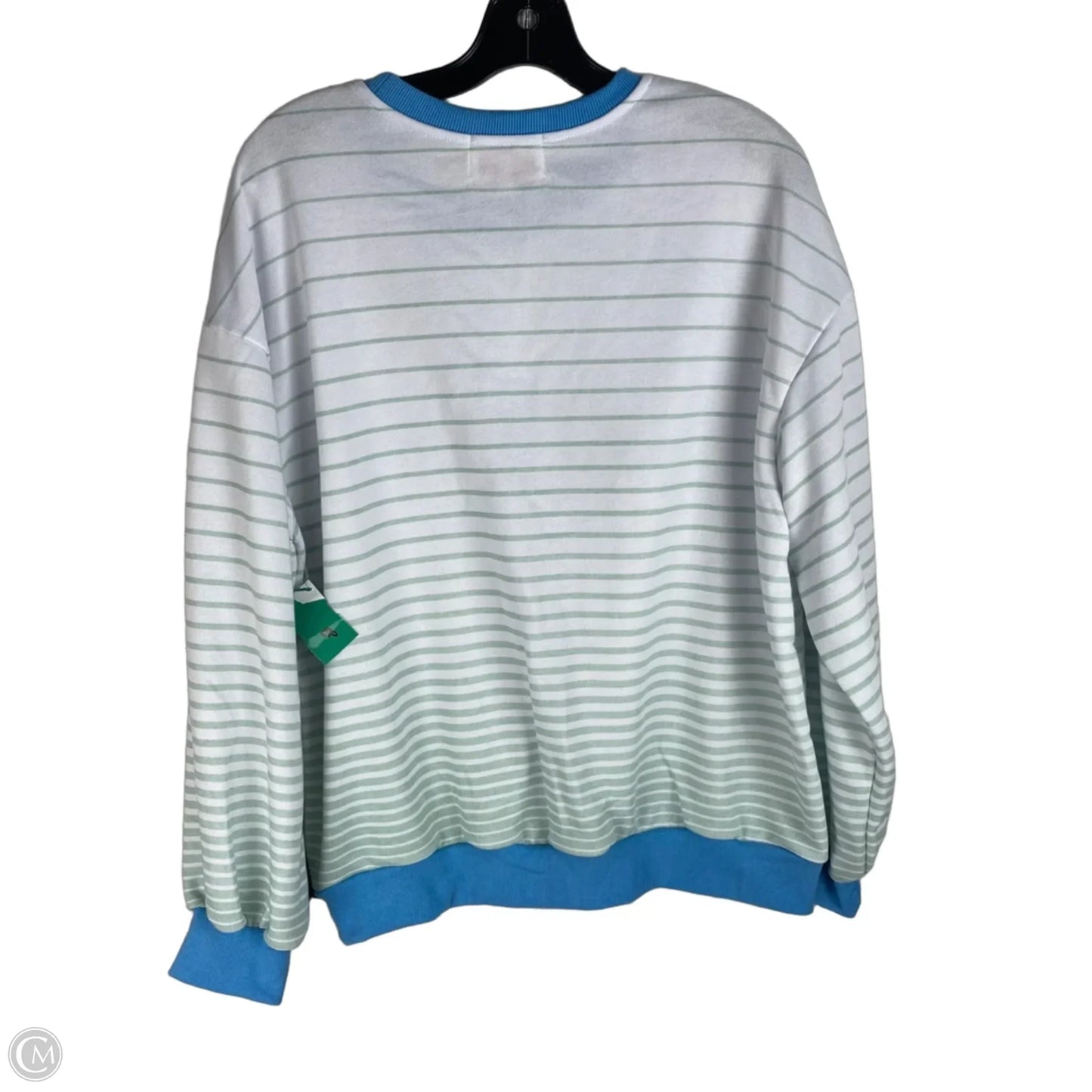 Top Long Sleeve By Simply Southern In Striped Pattern, Size: S
