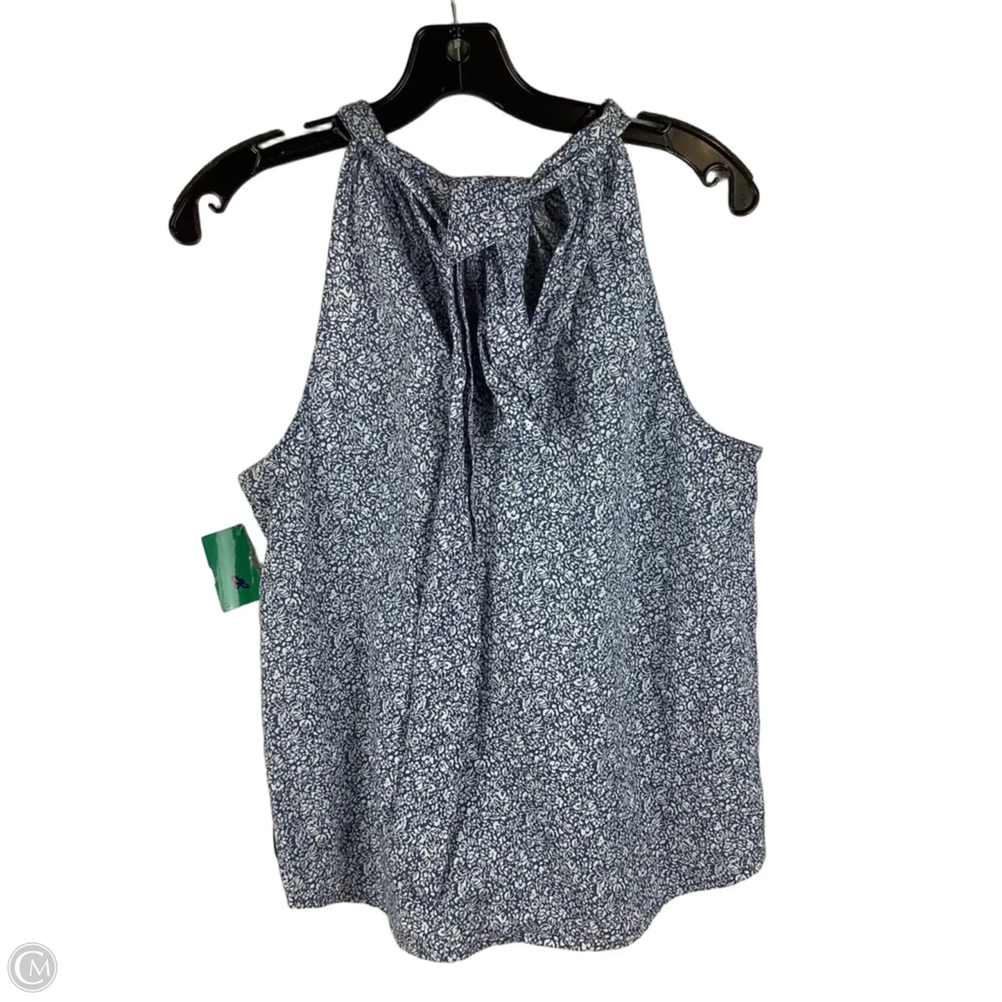 Top Sleeveless By J. Crew In Blue, Size: 2