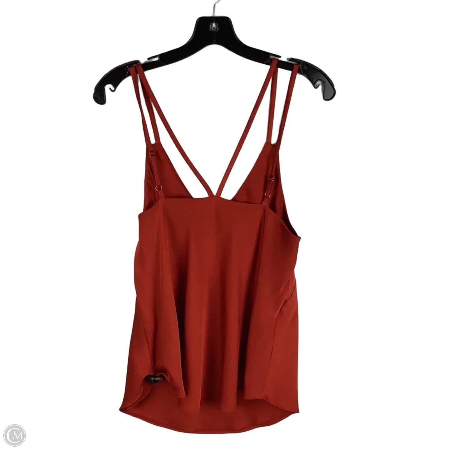 Top Sleeveless By Rachel Roy In Orange Red, Size: L