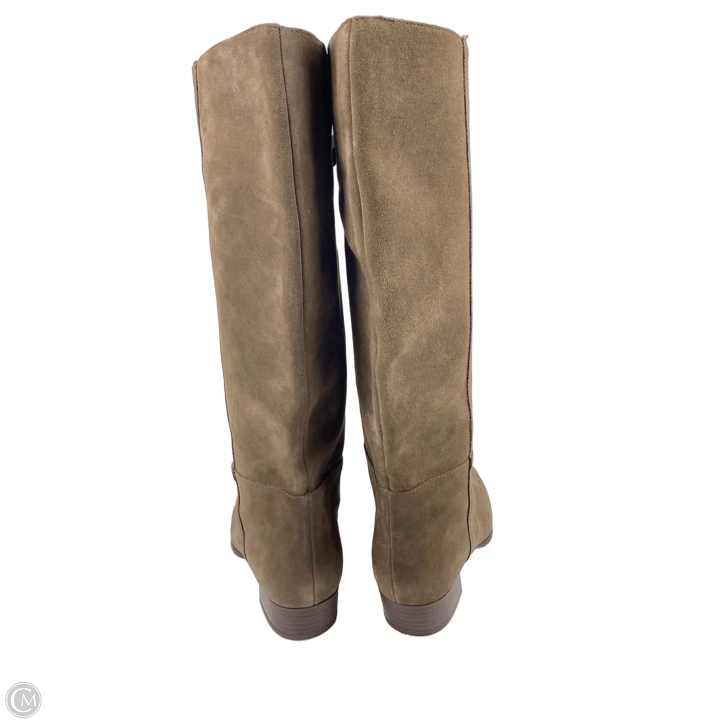 Boots Mid-calf Heels By Vince Camuto In Brown, Size: 7.5