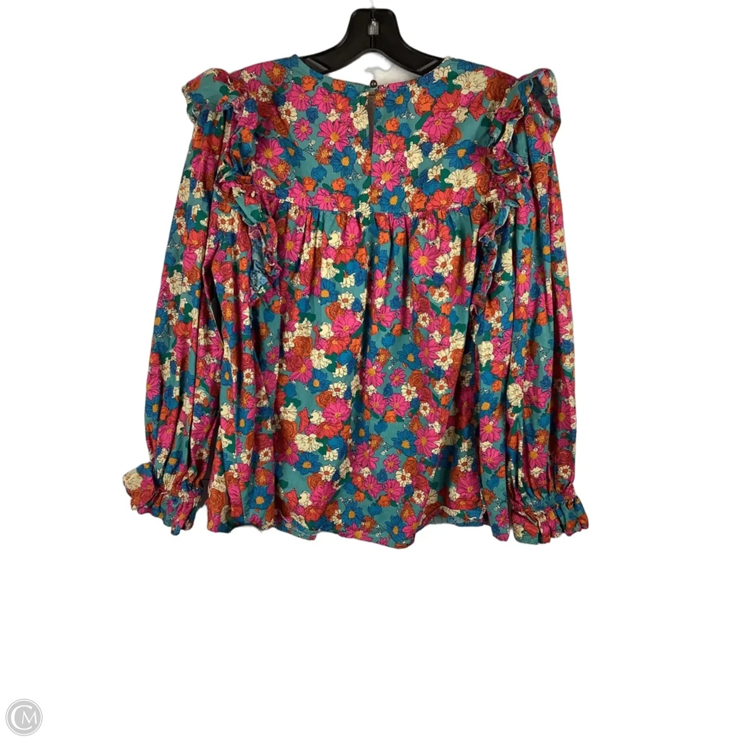 Top Sleeveless By Entro In Floral Print, Size: M