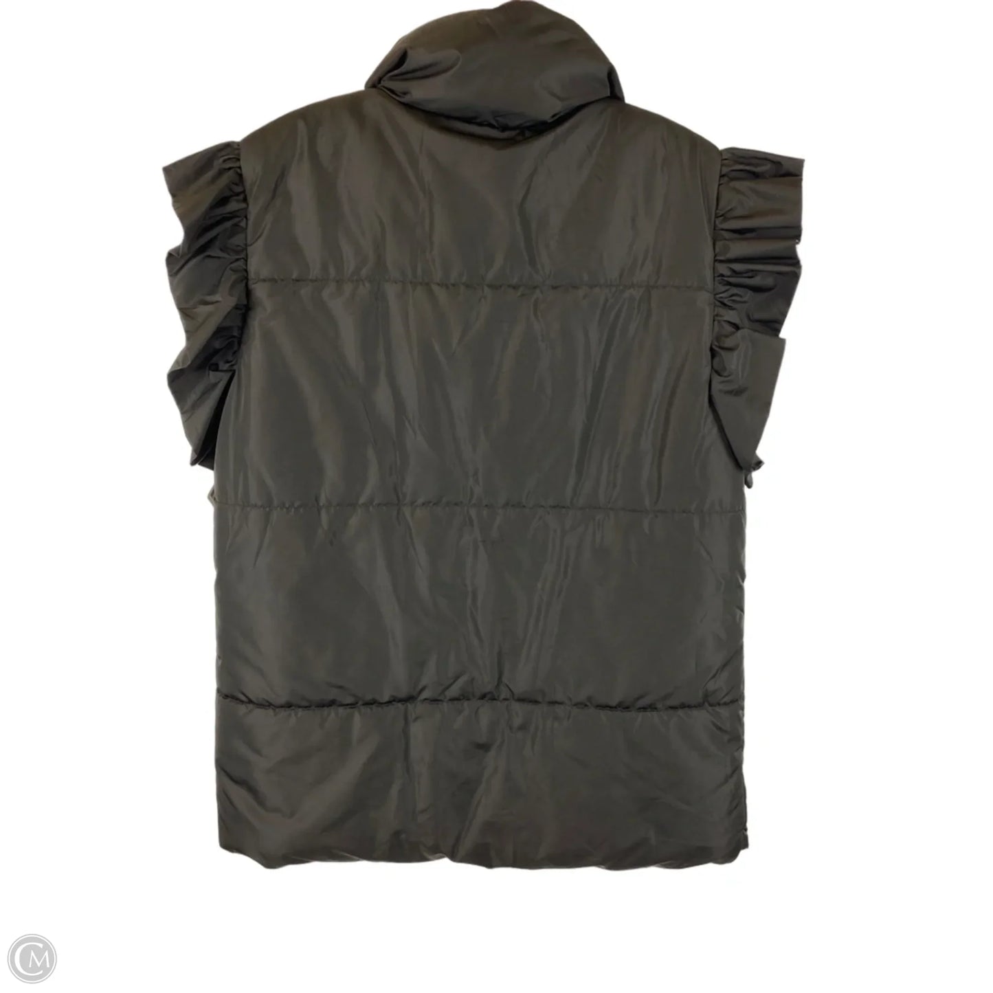 Vest Puffer & Quilted By Clothes Mentor In Black, Size: M