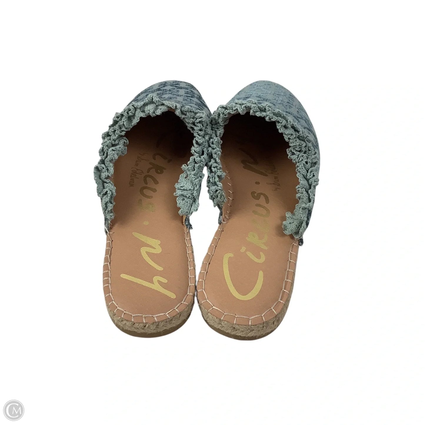 Shoes Flats By Sam Edelman In Blue Denim, Size: 9