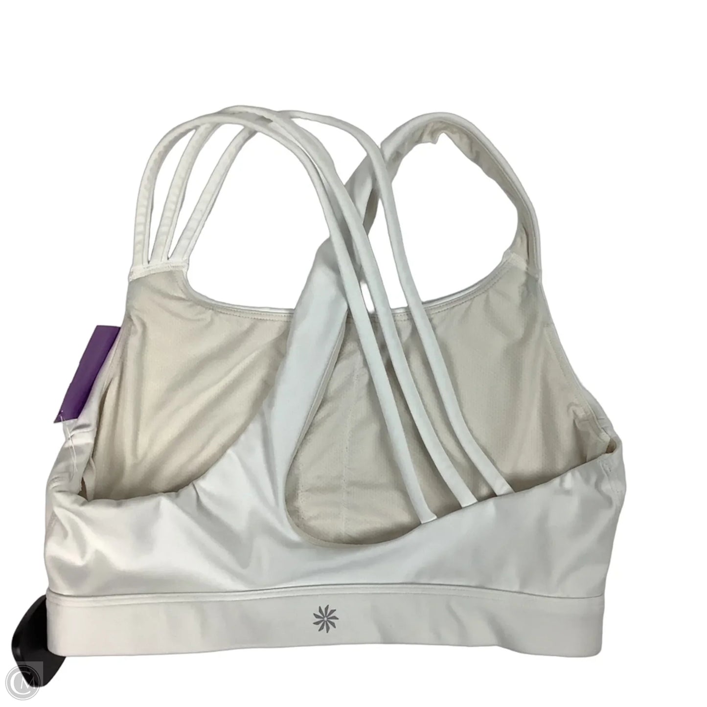 Athletic Bra By Athleta In White, Size: M