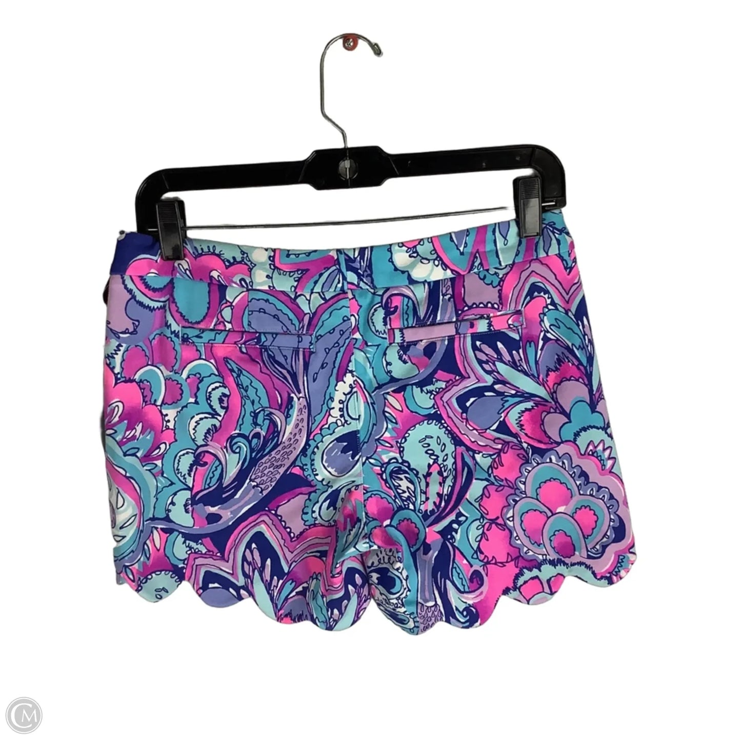 Shorts Designer By Lilly Pulitzer In Blue & Pink, Size: 0