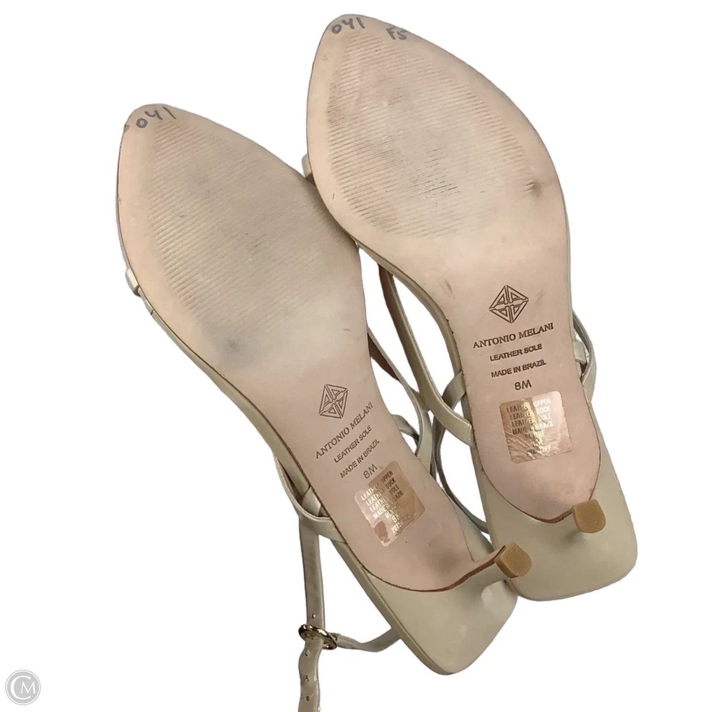 Shoes Heels Kitten By Antonio Melani In Beige, Size: 8