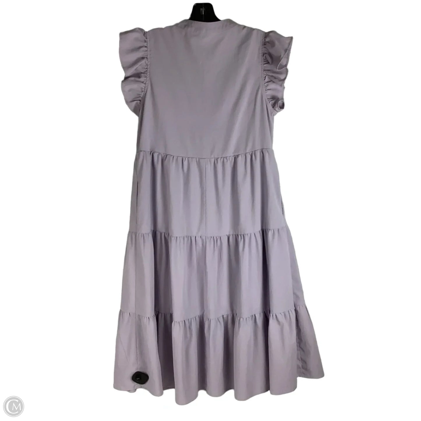 Dress Casual Midi By Entro In Purple, Size: S