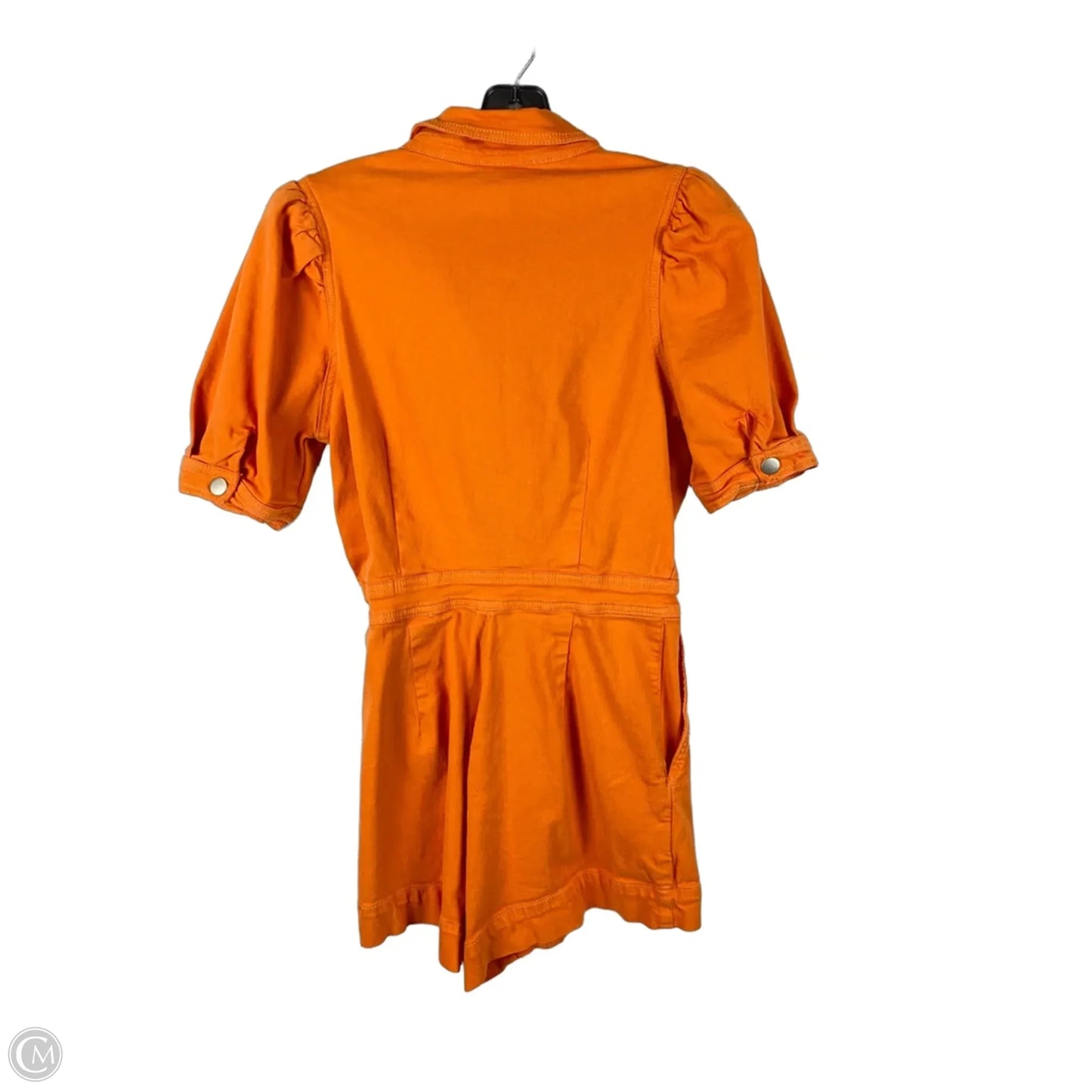 Romper By Day + Moon In Orange, Size: S