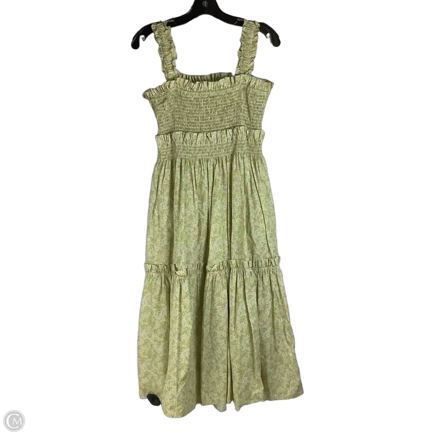 Dress Party Midi By Cma In Green, Size: M