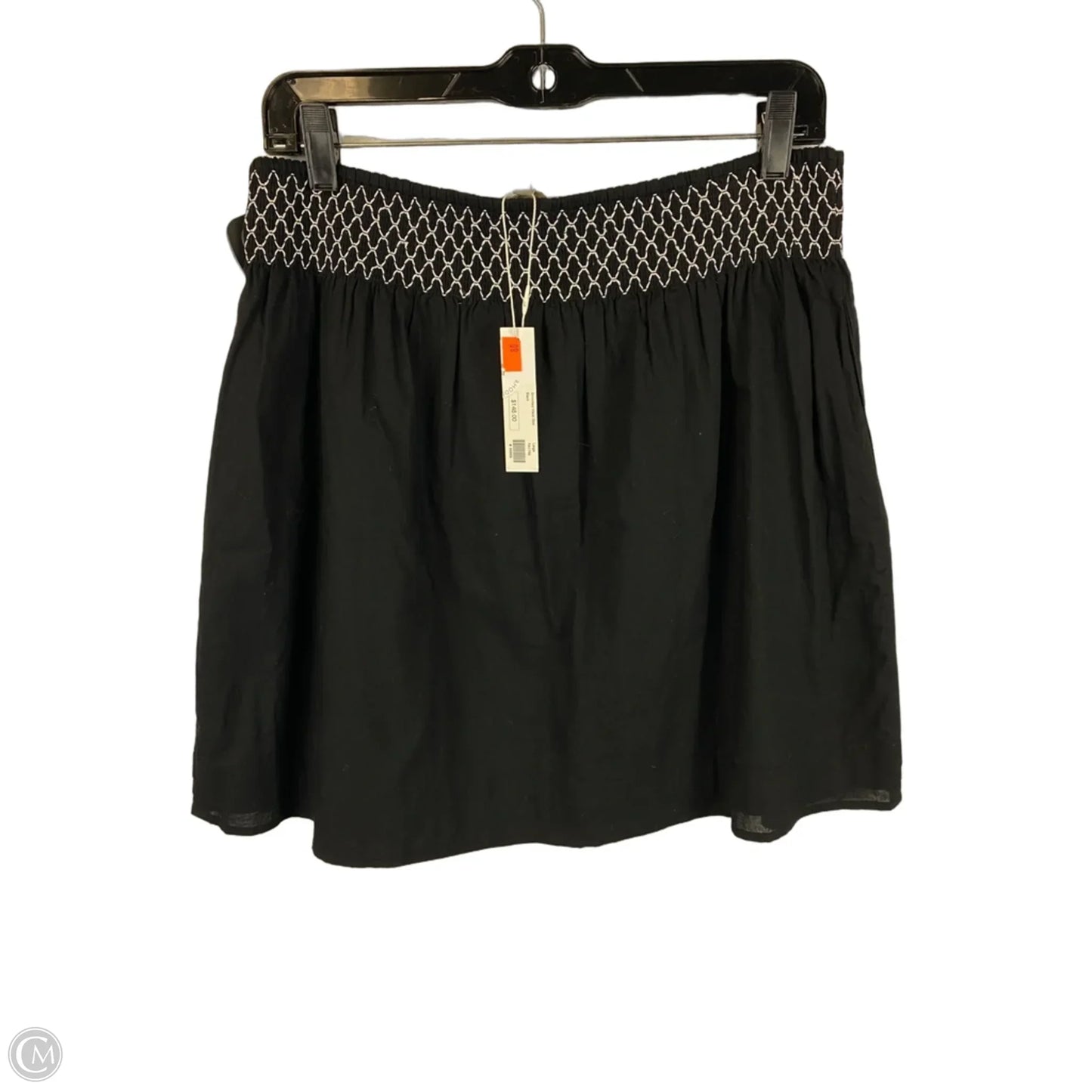 Skirt Mini & Short By Lilla P In Black & White, Size: L