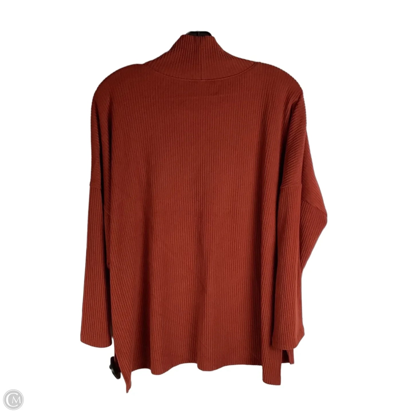 Top Long Sleeve By Old Navy In Orange, Size: L