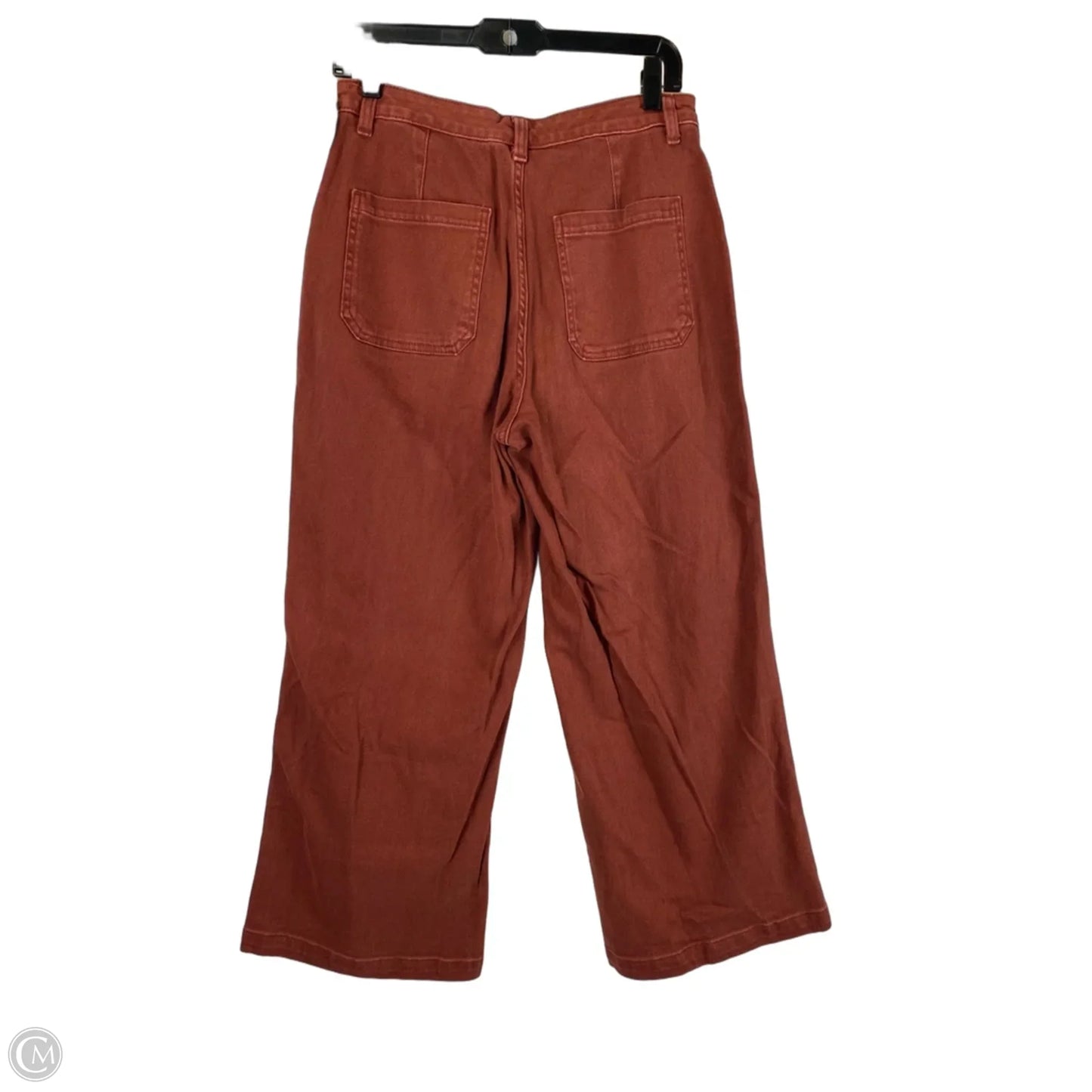Jeans Wide Leg By Universal Thread In Red Denim, Size: 6
