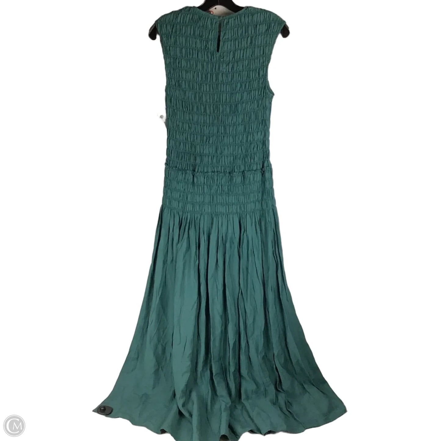 Dress Casual Maxi By Banana Republic In Teal, Size: S