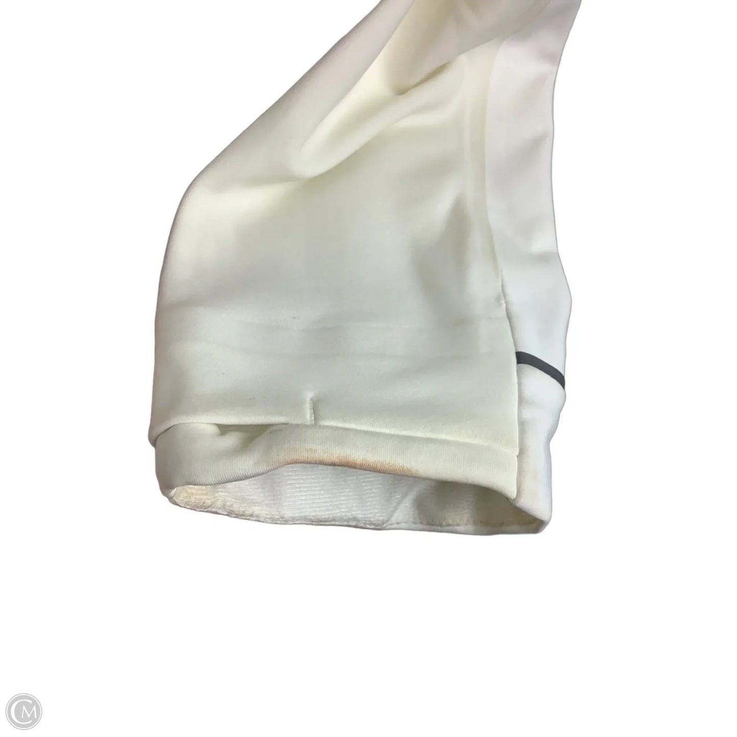 Athletic Jacket By Lululemon In White, Size: 6