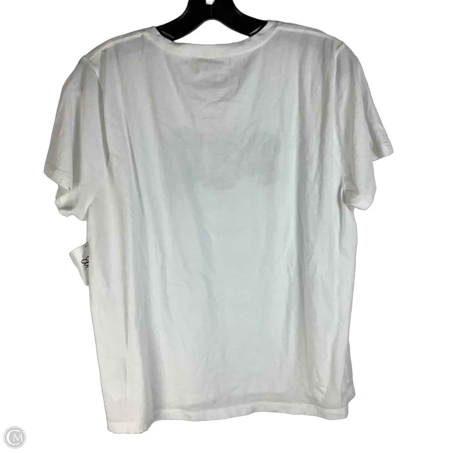 Top Short Sleeve By J. Crew In White, Size: Xl