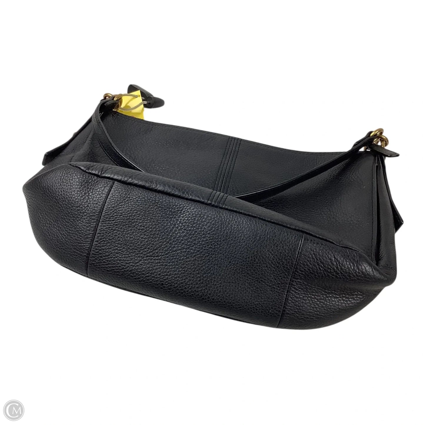 Handbag Leather By Fossil, Size: Small