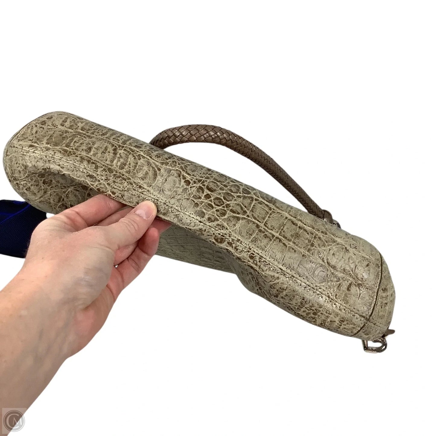 Handbag Leather By Brighton, Size: Medium