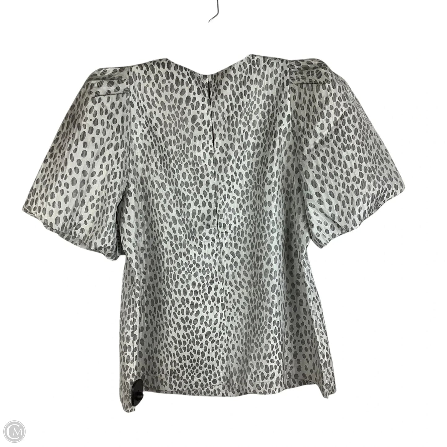 Top Short Sleeve By Crown And Ivy In Animal Print, Size: L