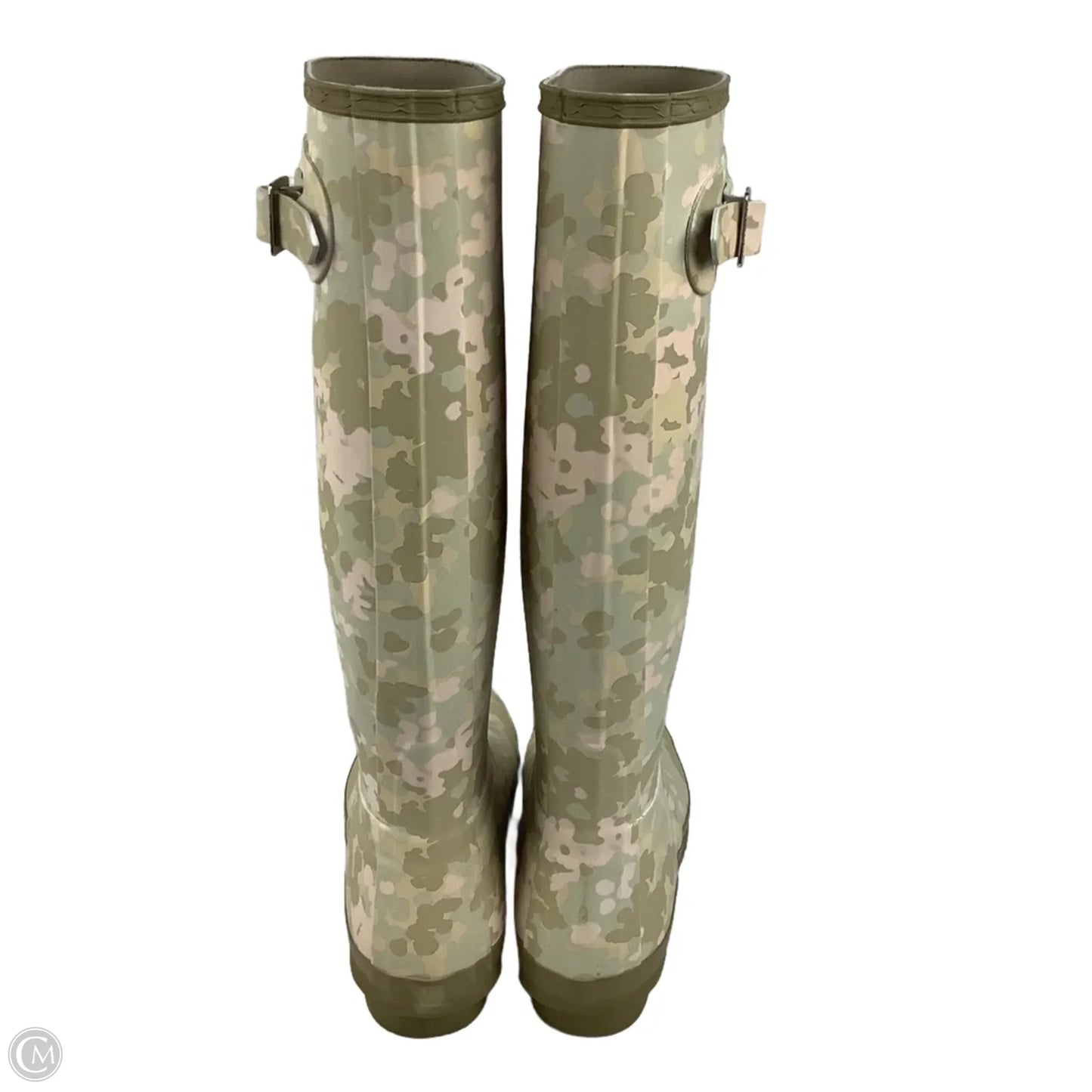 Boots Rain By Hunter In Green, Size: 9