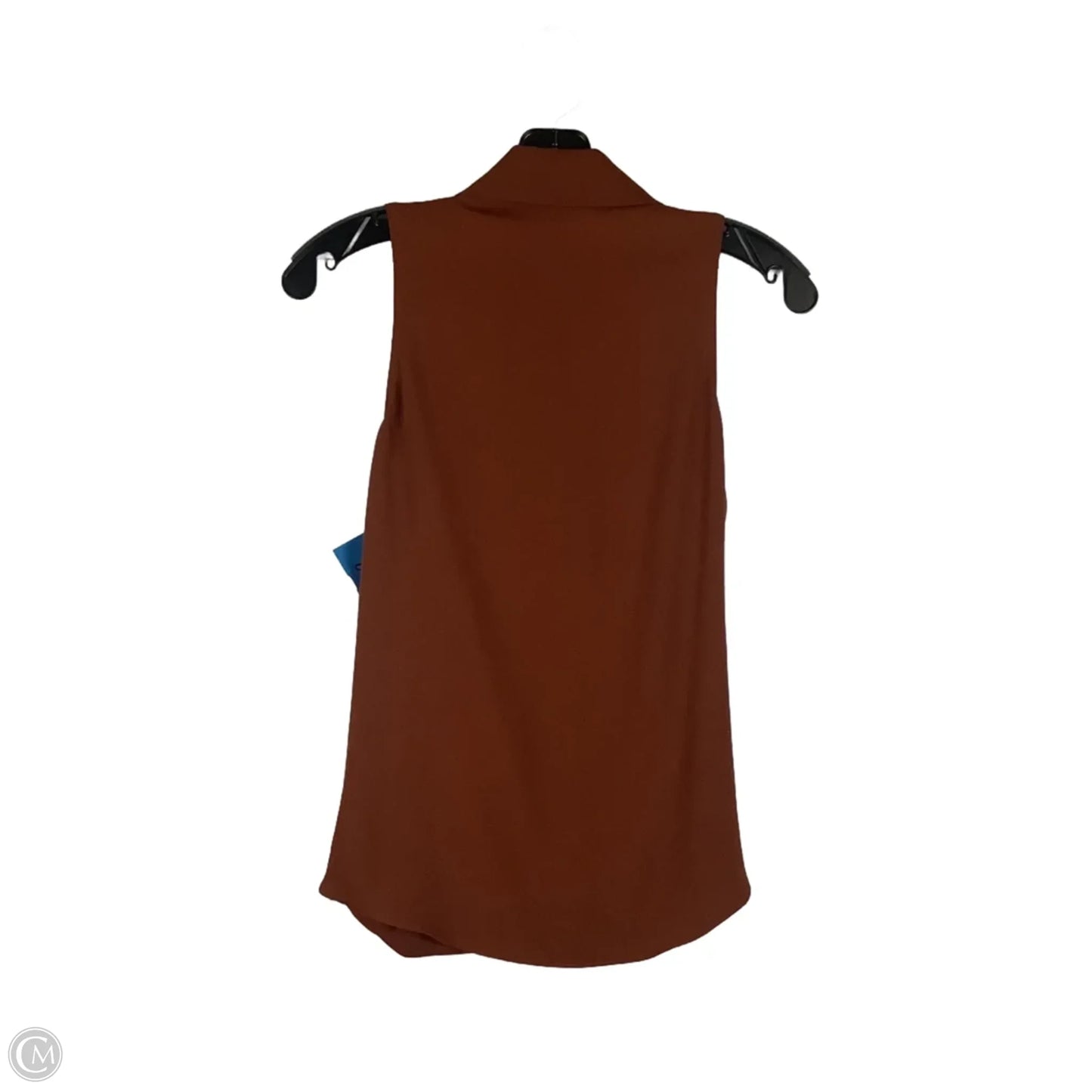 Top Sleeveless By Amanda Uprichard In Brown, Size: S