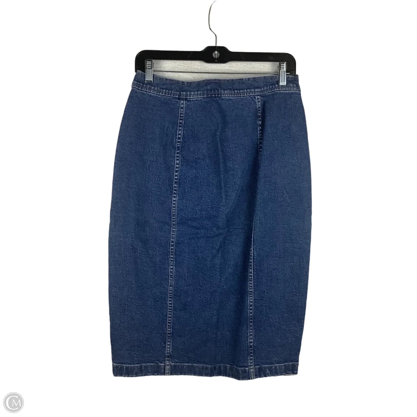 Skirt Maxi By Madewell In Blue Denim, Size: 6