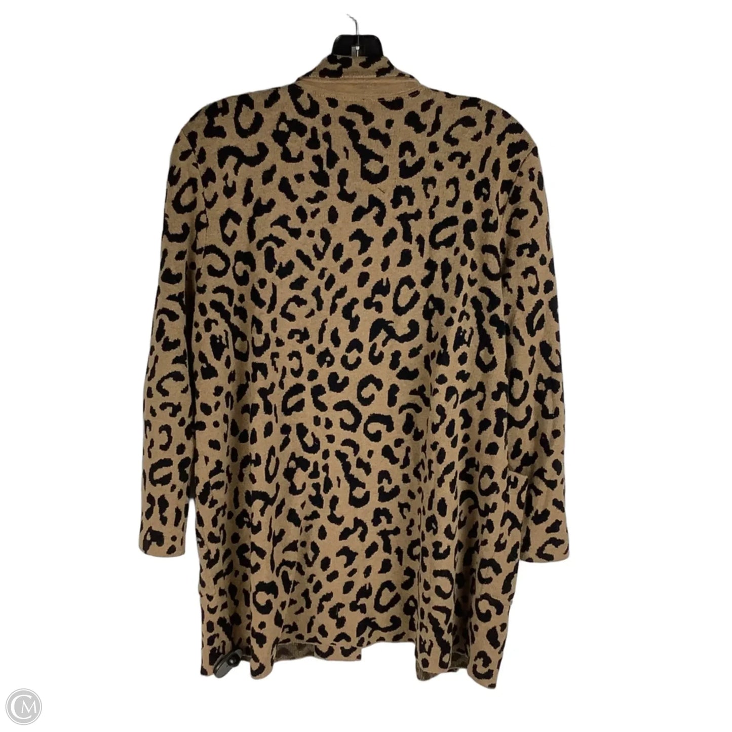 Cardigan By J. Crew In Animal Print, Size: M