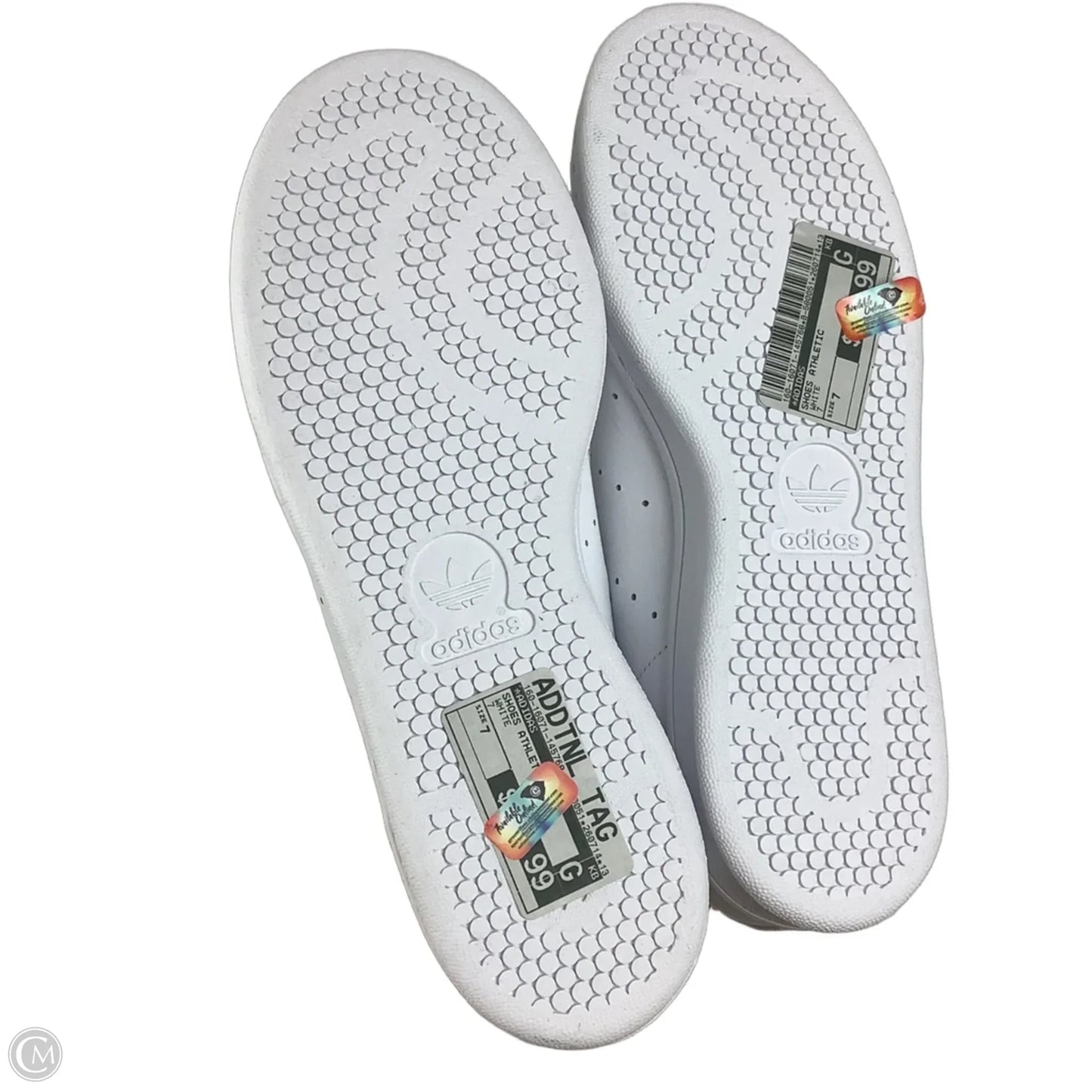 Shoes Athletic By Adidas In White, Size: 7