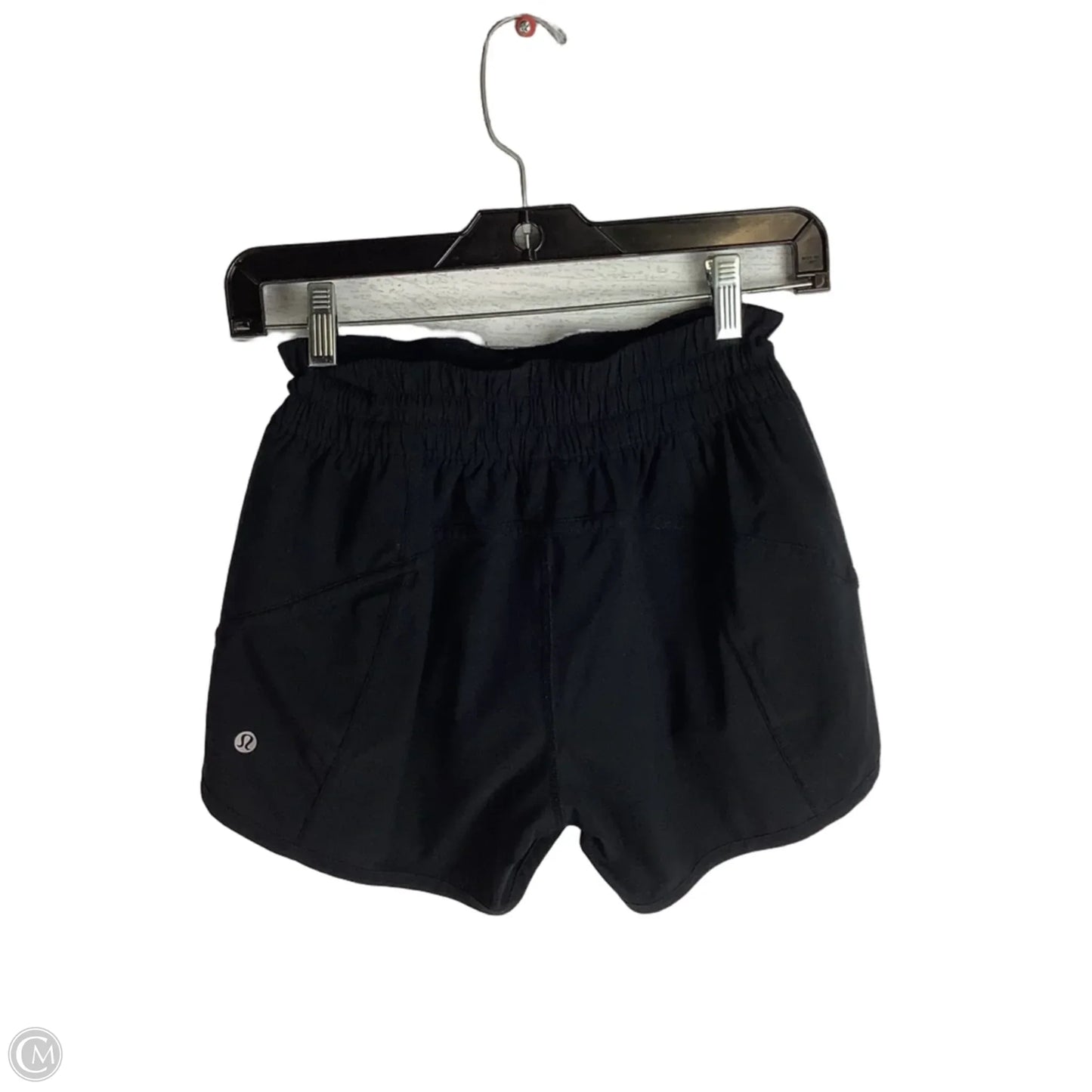 Athletic Shorts By Lululemon In Black, Size: 6