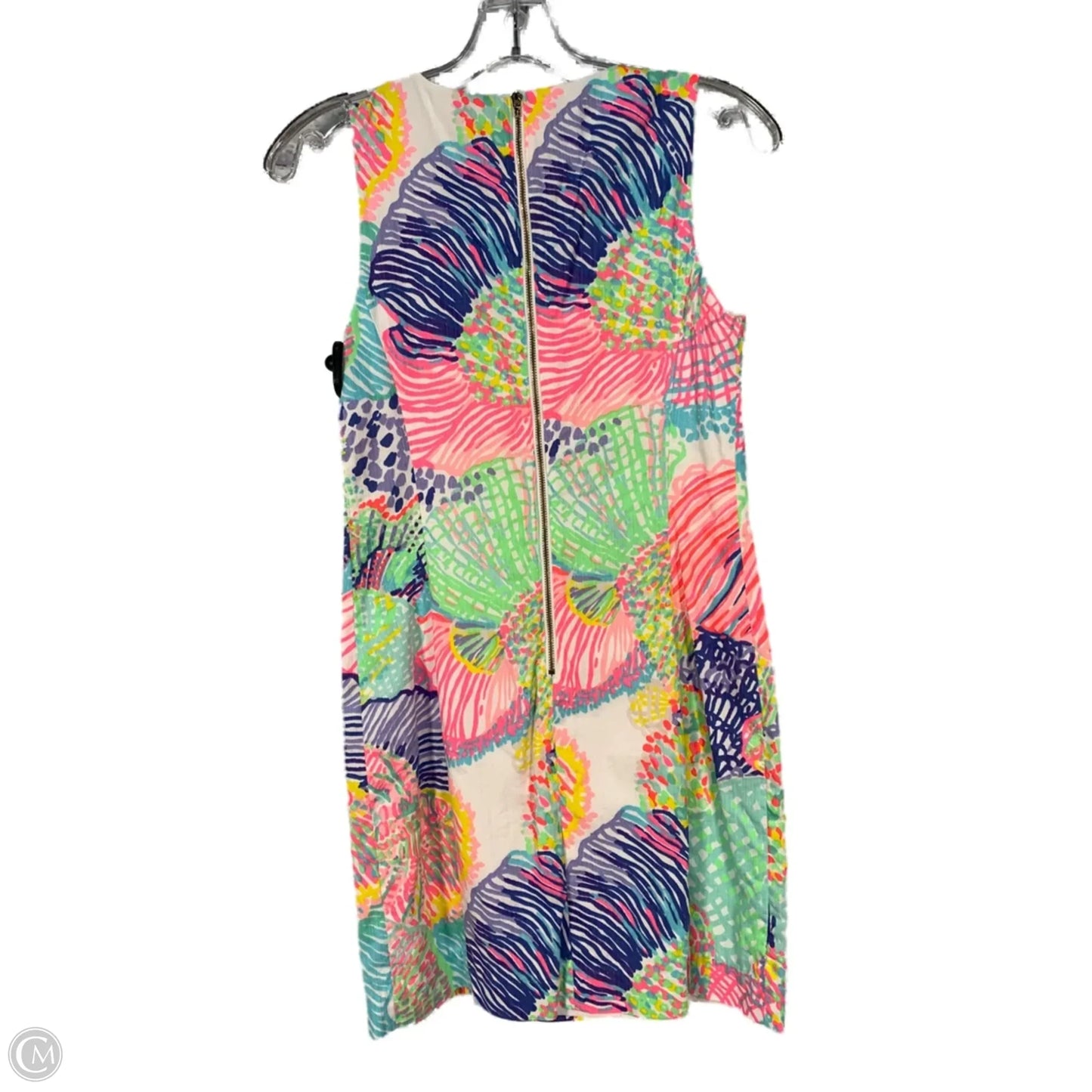 Dress Designer By Lilly Pulitzer In Blue & Pink, Size: Xs