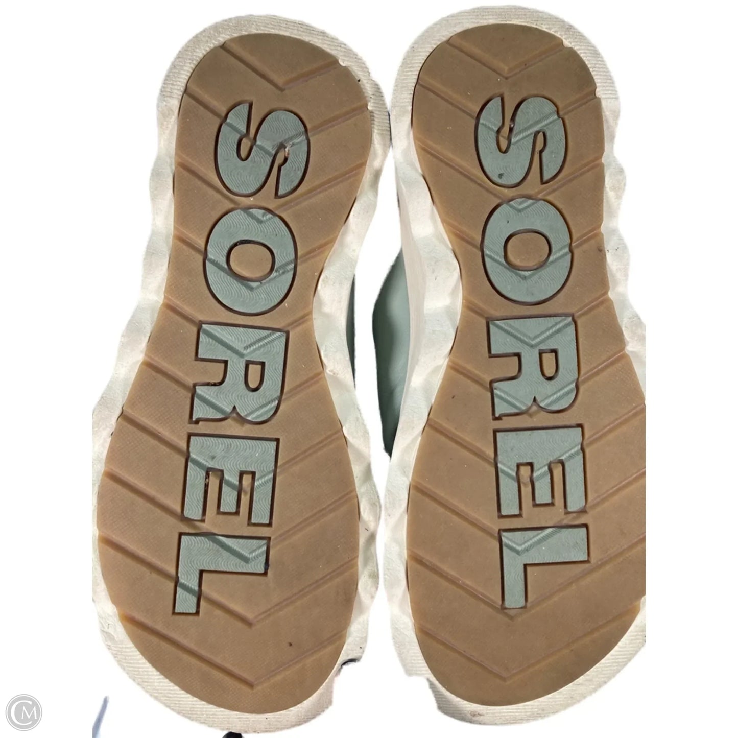 Sandals Flats By Sorel In Green, Size: 9.5