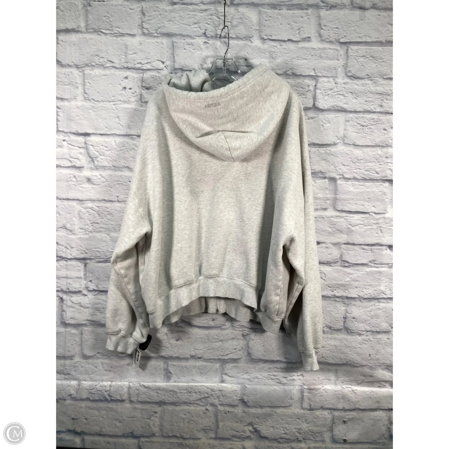 Athletic Jacket By Aritzia In Grey, Size: Xl