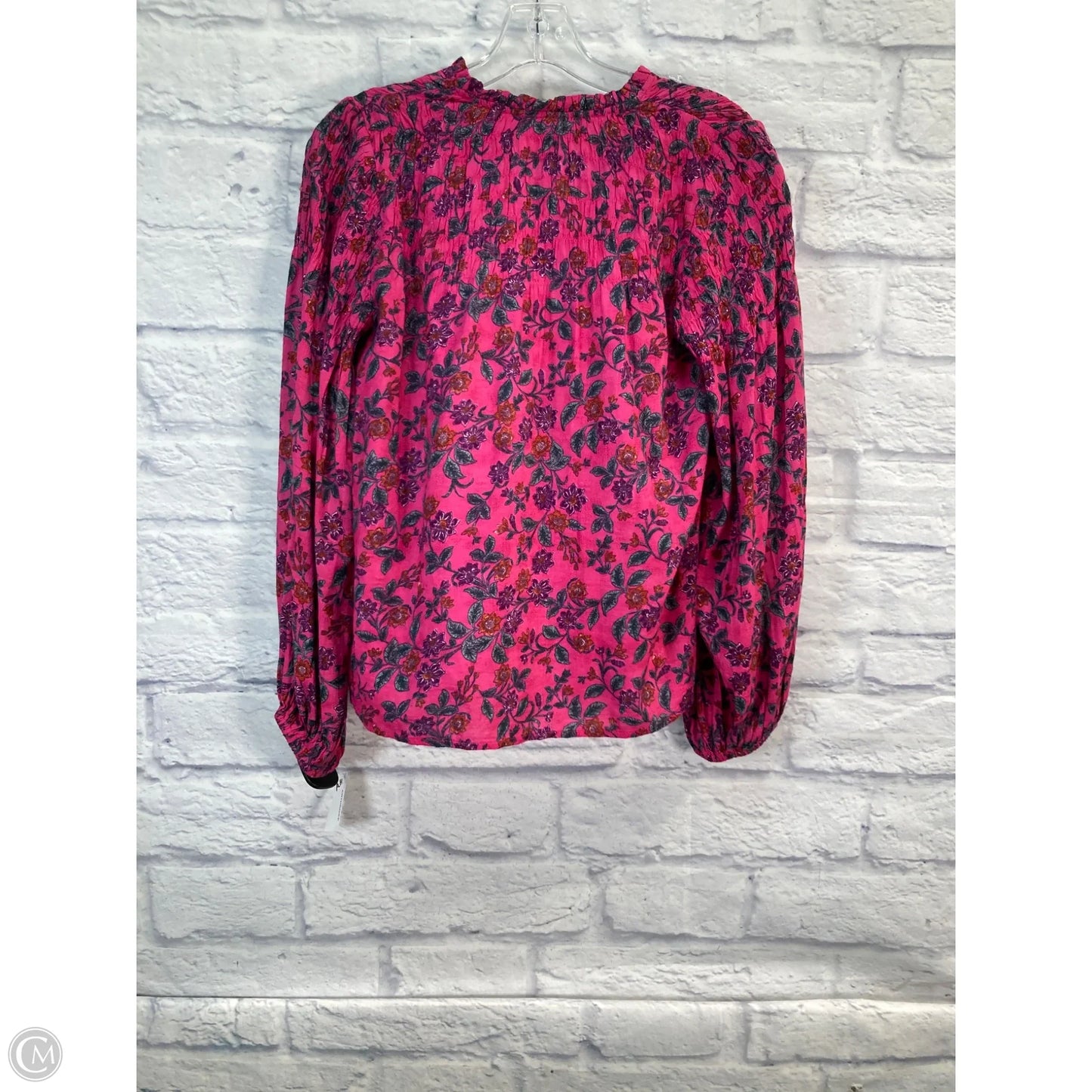 Top Long Sleeve By Maeve In Floral Print, Size: Xs
