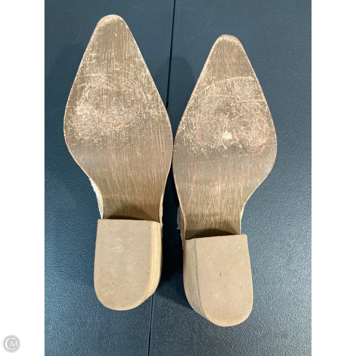 Boots Ankle Heels By Carlos By Carlos Santana In Tan, Size: 7.5