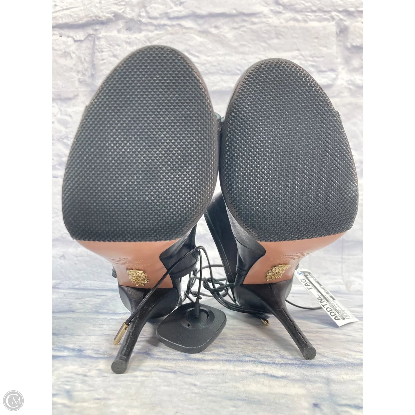 Shoes Designer By Aquazzura In Black, Size: 7