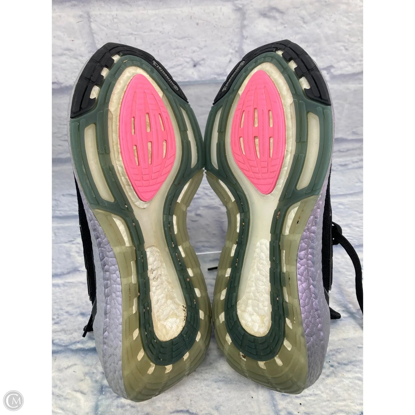 Shoes Athletic By Adidas In Black & Purple, Size: 9.5