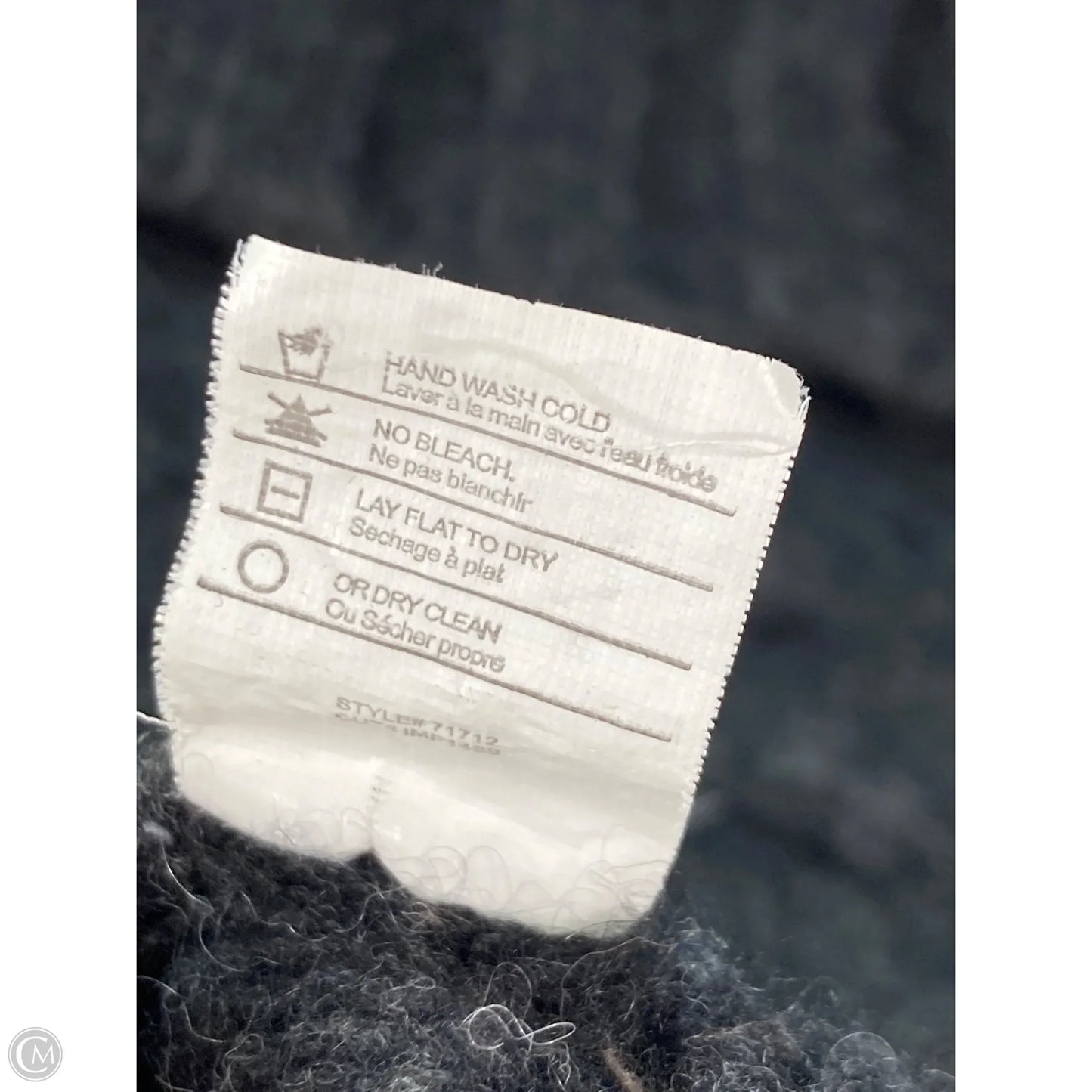 Sweater Cardigan By Vince In Grey, Size: L