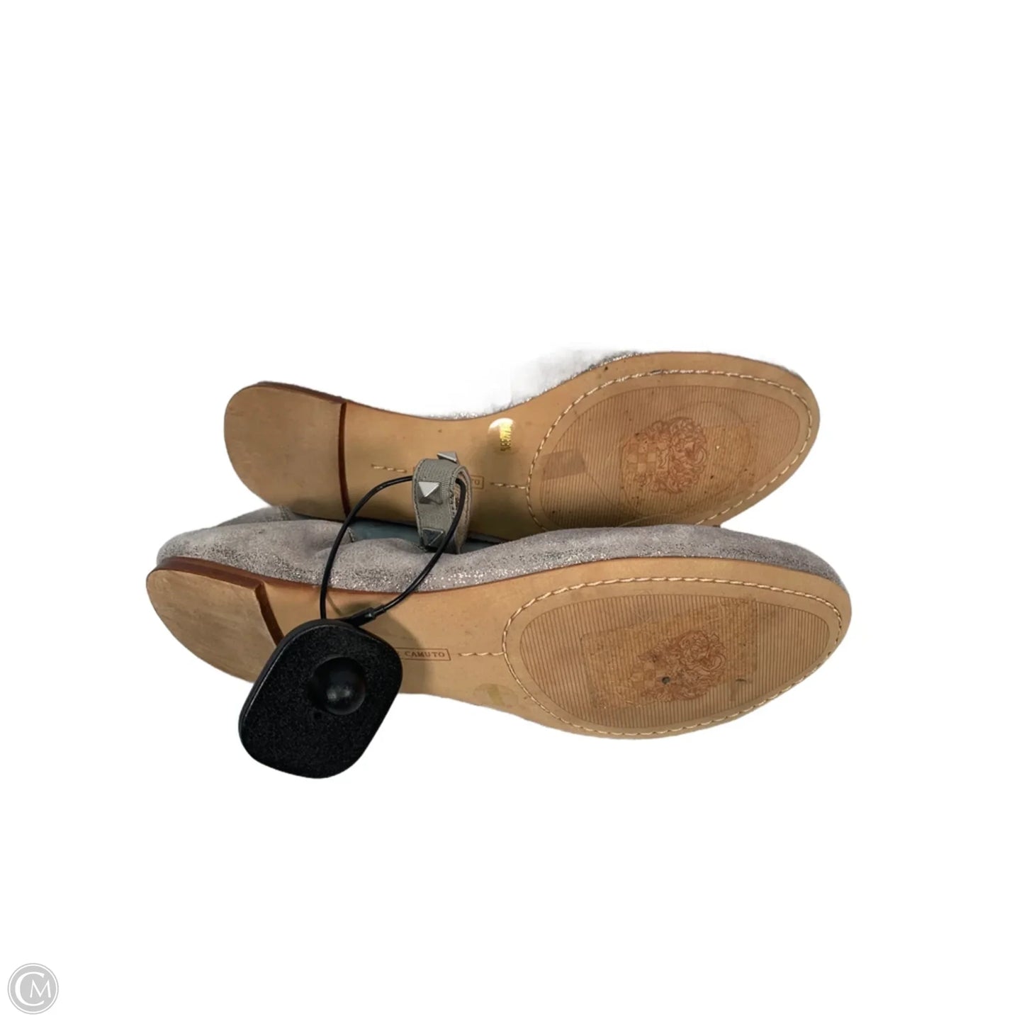 Shoes Flats By Vince Camuto In Silver, Size: 8.5