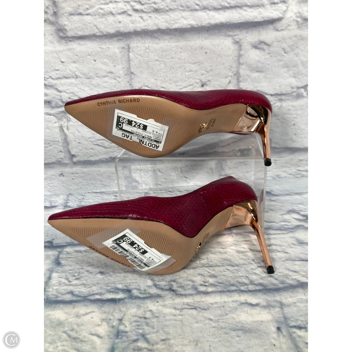 Shoes Heels Stiletto By Clothes Mentor In Purple, Size: 8.5