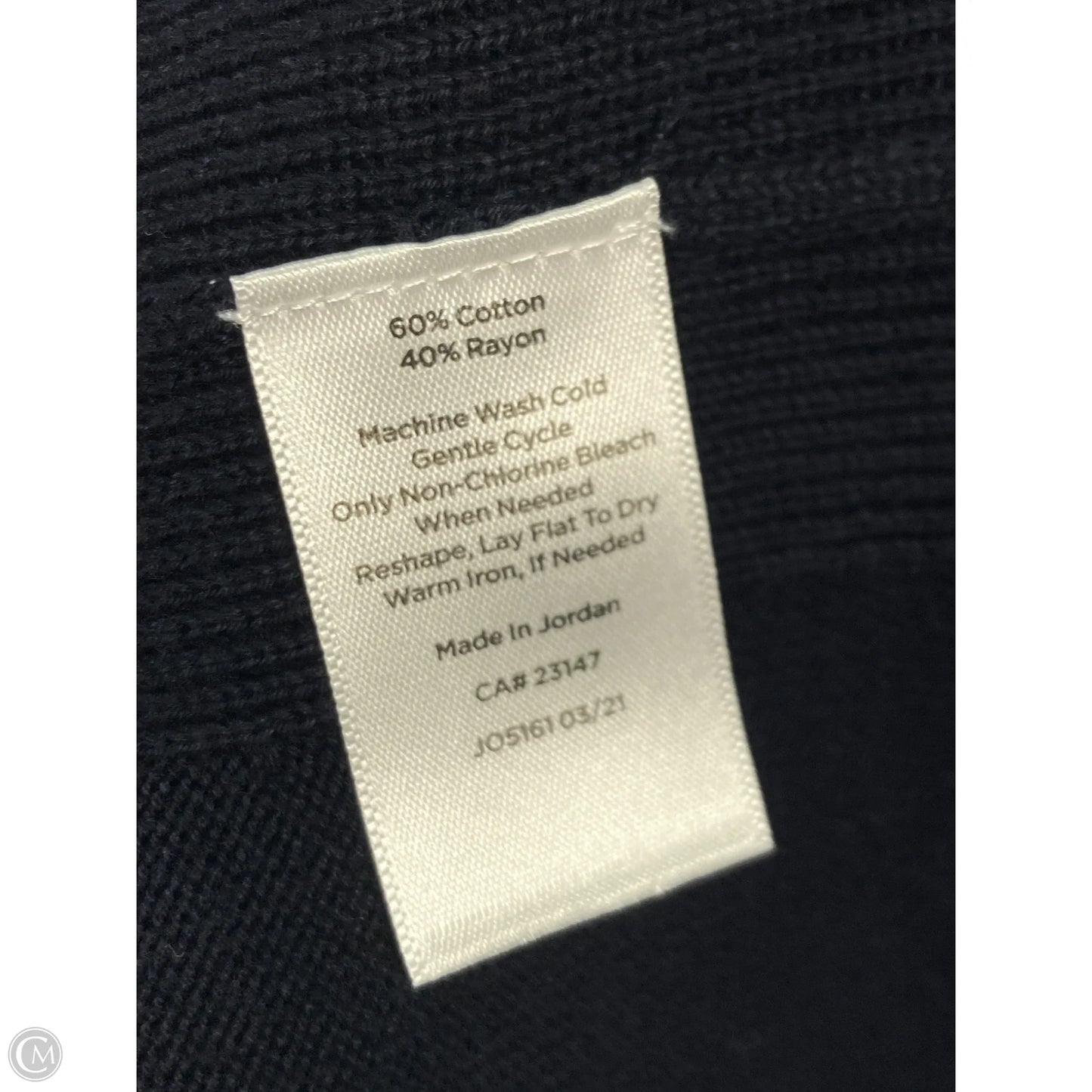 Sweater Cardigan By Talbots In Blue, Size: Xs