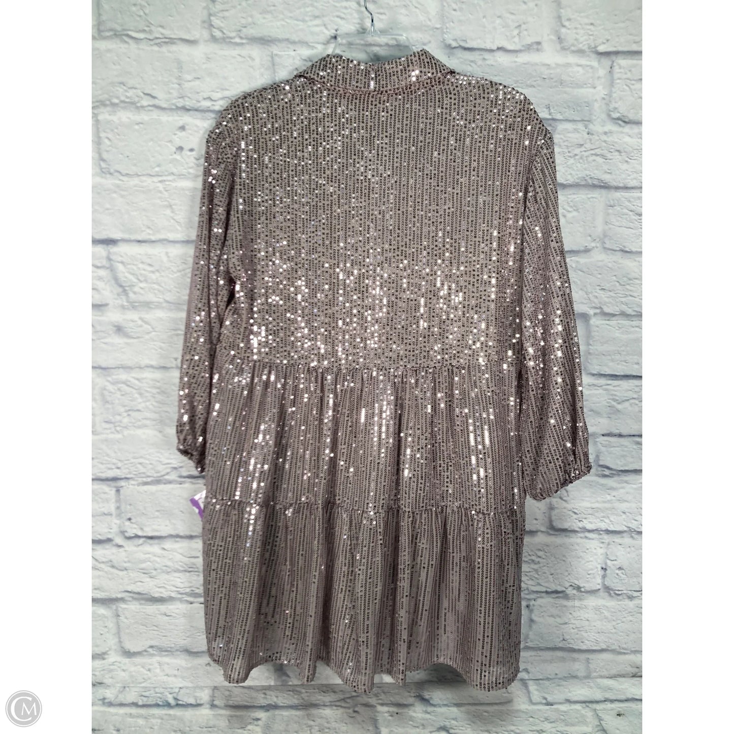 Dress Party Short By Maeve In Grey, Size: M