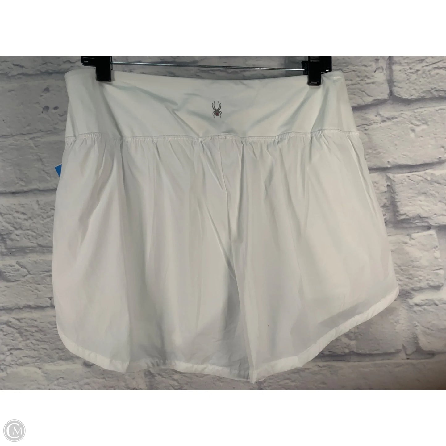 Athletic Shorts By Spyder In White, Size: L