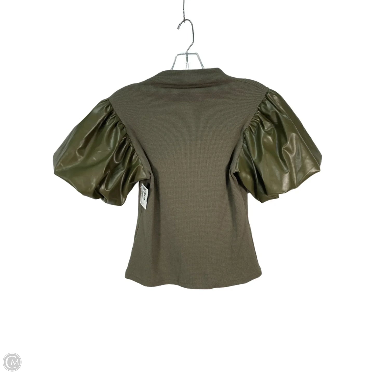 Top Short Sleeve By Entro In Green, Size: S