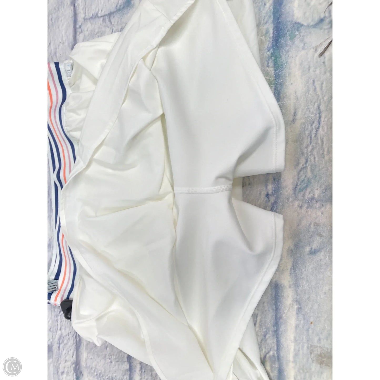 Athletic Skort By Johnny Was In Cream, Size: L