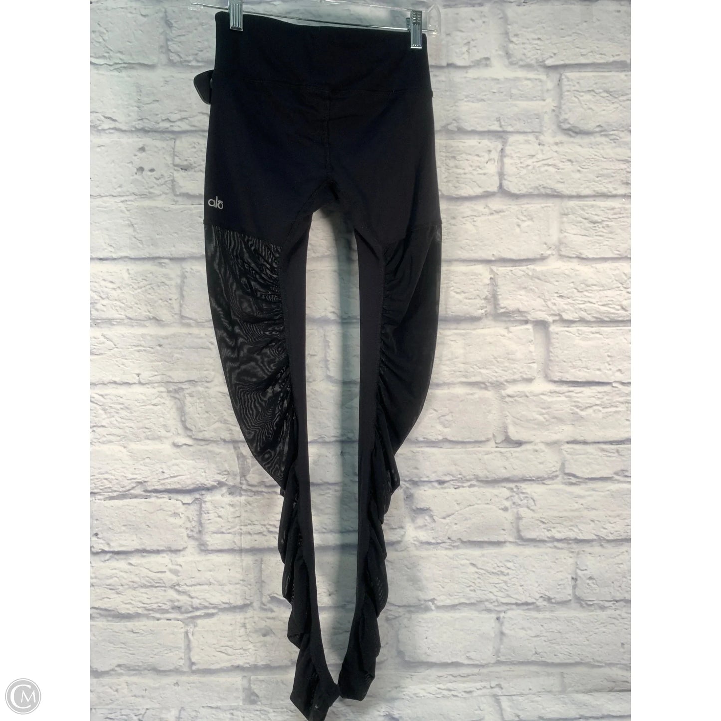 Athletic Leggings By Alo In Black, Size: Xs