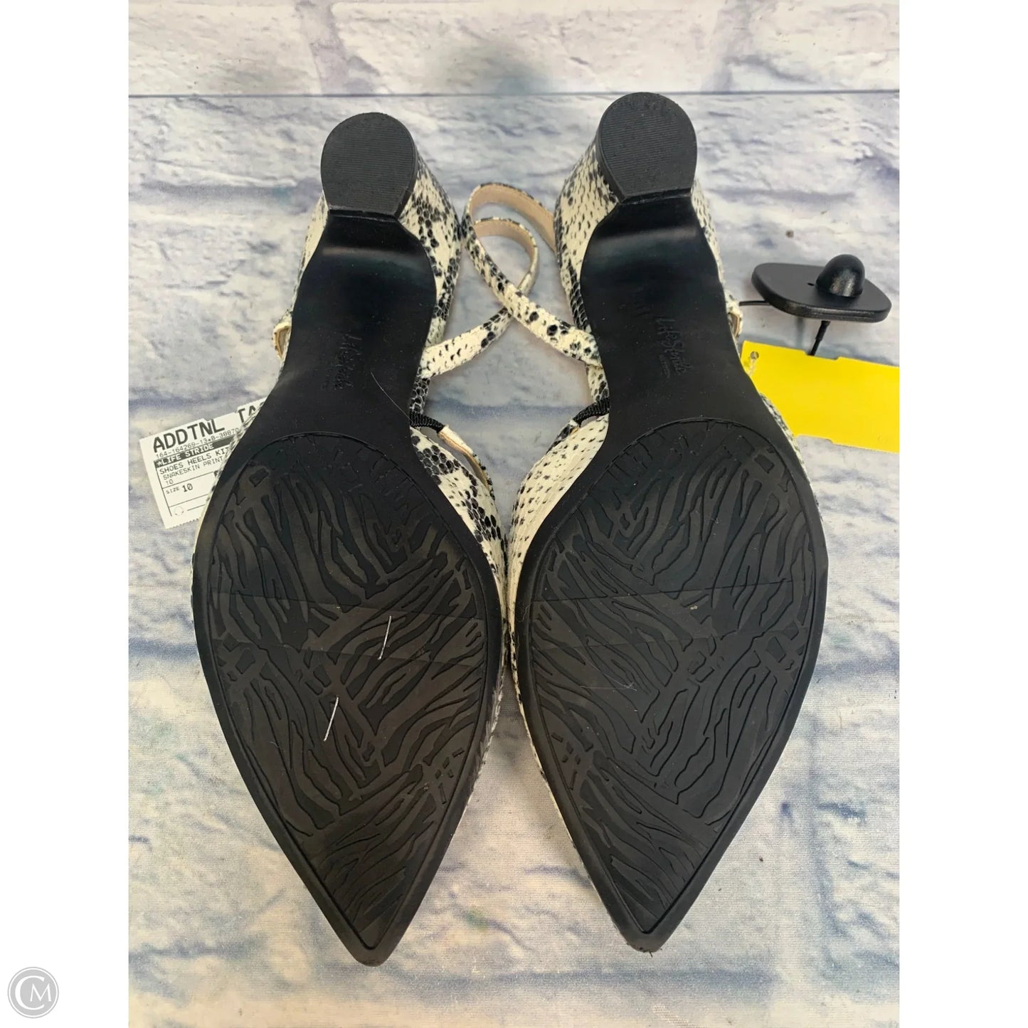 Shoes Heels Kitten By Life Stride In Snakeskin Print, Size: 10