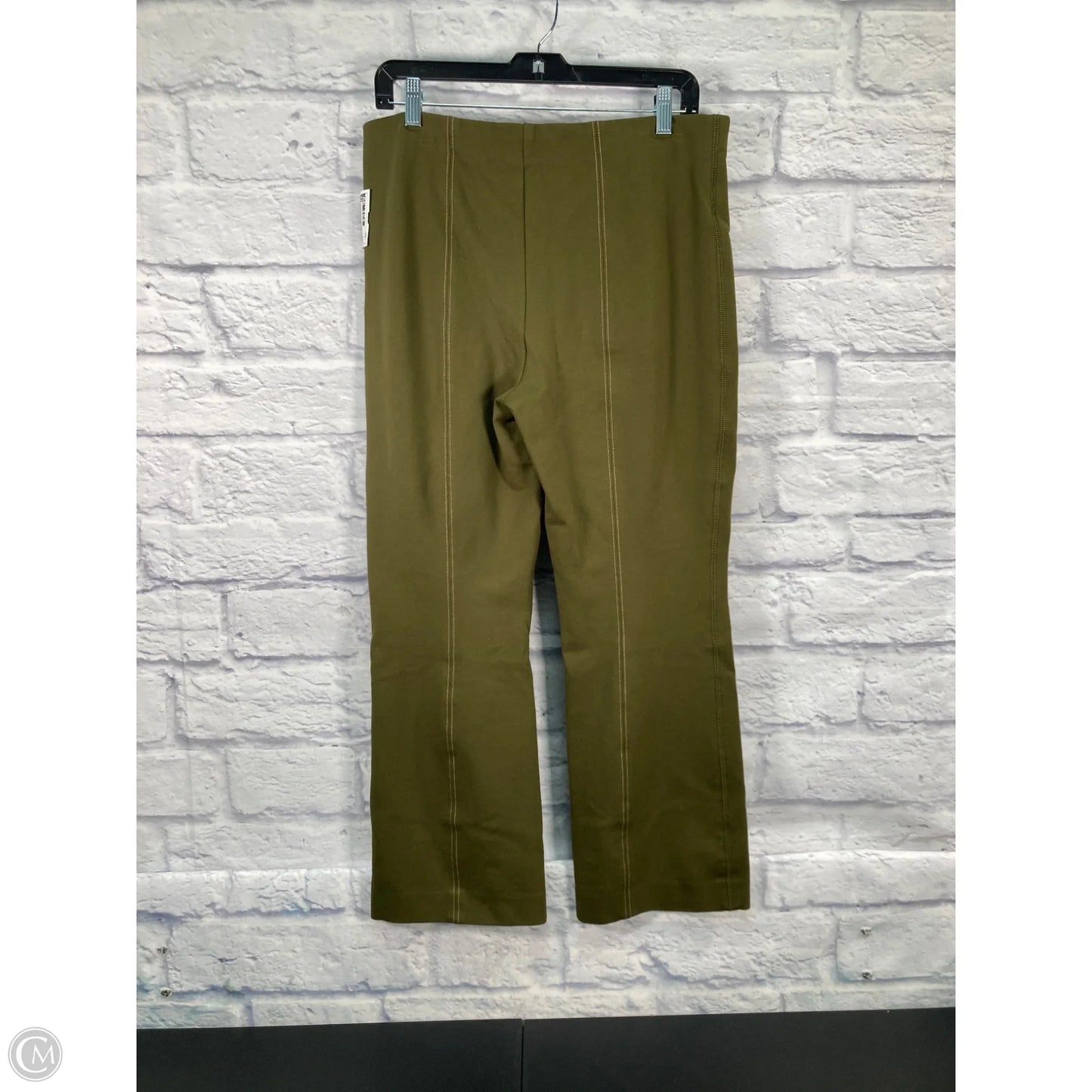 Pants Wide Leg By Anthropologie In Green, Size: 8