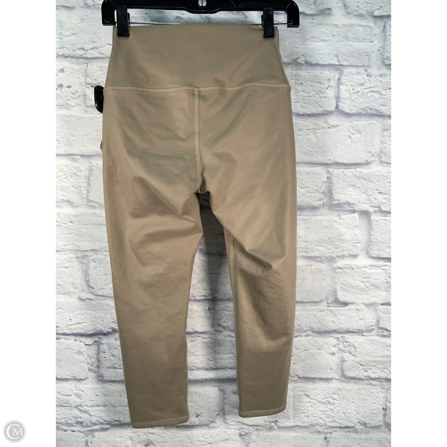 Athletic Leggings Capris By Alo In Brown, Size: S